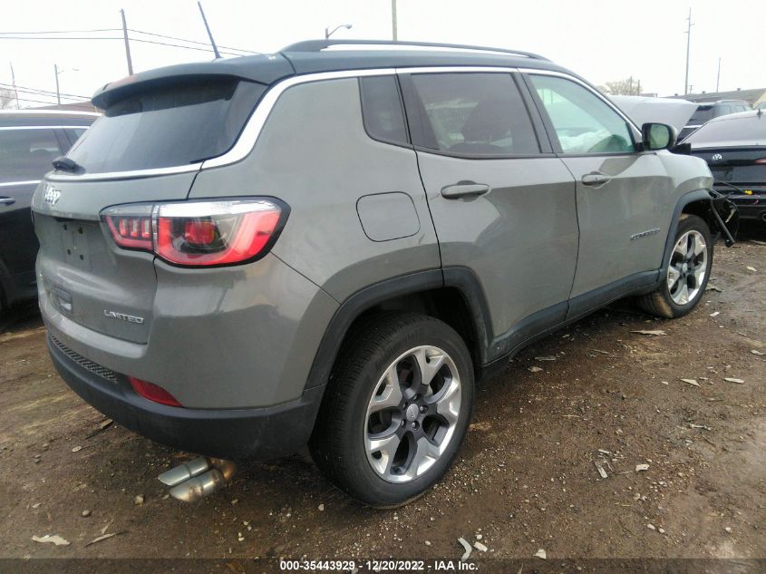 2020 JEEP COMPASS LIMITED VIN: 3C4NJDCB4LT160820