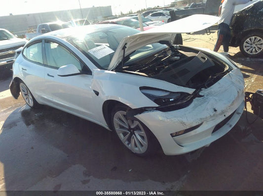2022 TESLA MODEL 3 LONG RANGE VIN: 5YJ3E1EB4NF235265