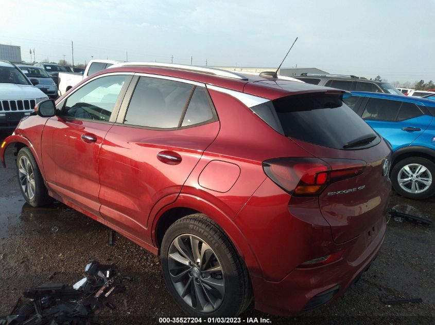 2021 BUICK ENCORE GX PREFERRED VIN: KL4MMBS2XMB065135