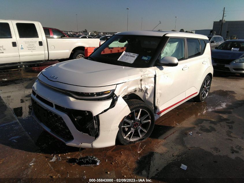 2022 KIA SOUL TURBO VIN: KNDJ53AF1N7800797