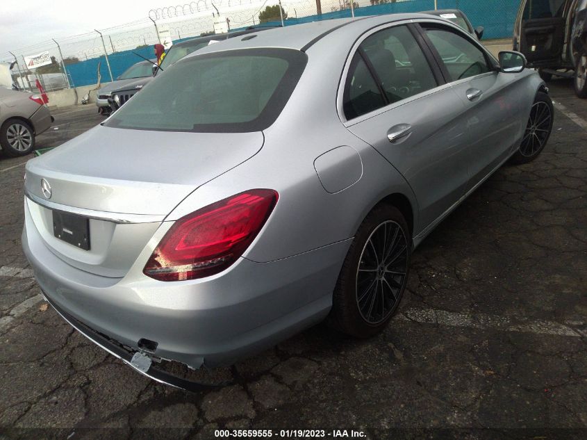 2021 MERCEDES-BENZ C-CLASS C 300 VIN: W1KWF8DB5MR642174