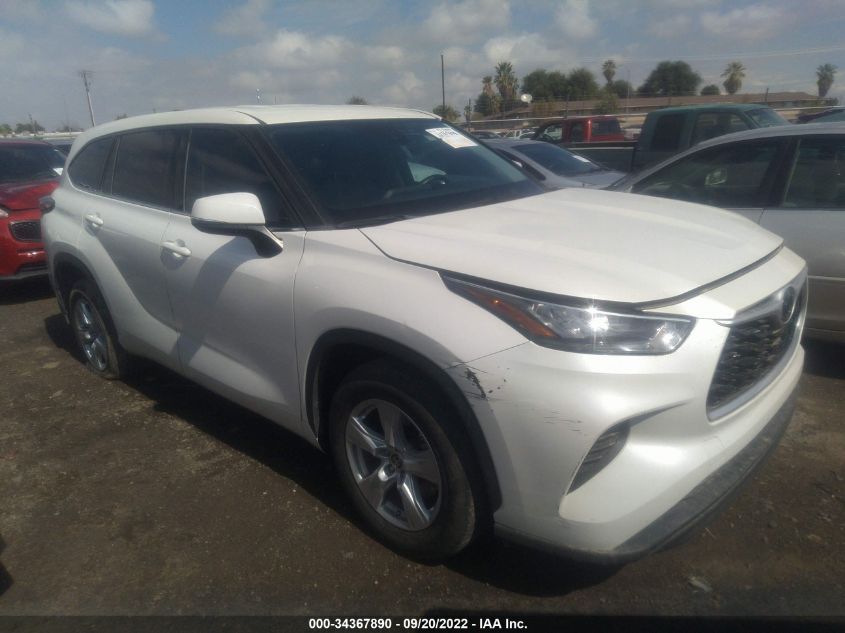 2020 TOYOTA HIGHLANDER L VIN: 5TDCZRAH2LS012759
