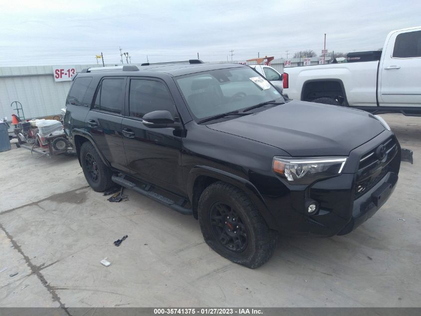 2021 TOYOTA 4RUNNER SR5 PREMIUM VIN: JTEFU5JR9M5232027