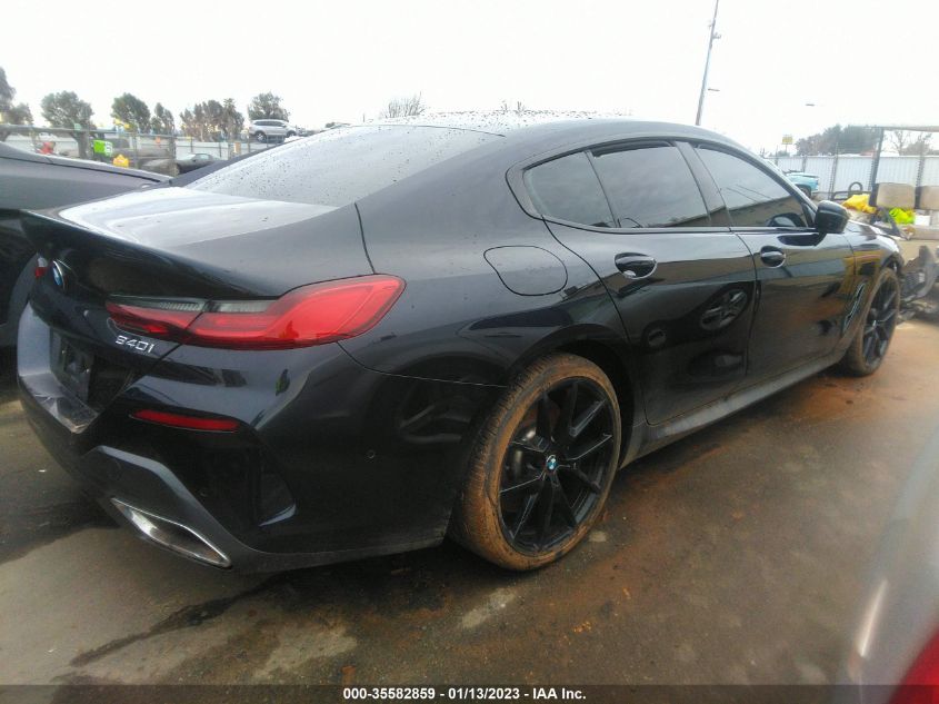 2022 BMW 8 SERIES 840I VIN: WBAGV2C06NCG83139