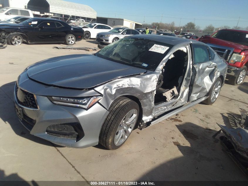 2022 ACURA TLX W/TECHNOLOGY PACKAGE VIN: 19UUB5F47NA002396