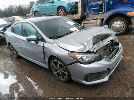 2022 SUBARU IMPREZA SPORT VIN: 4S3GKAL68N3610684