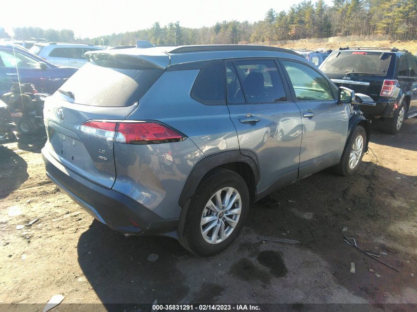 2022 TOYOTA COROLLA CROSS LE VIN: 7MUCAABGXNV021720