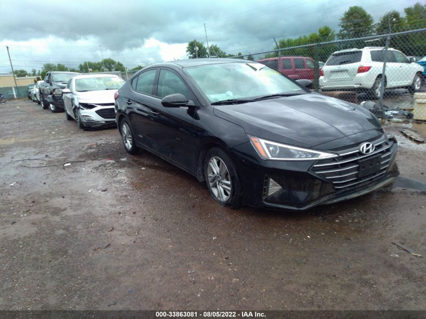 2020 HYUNDAI ELANTRA SEL VIN: KMHD84LF5LU007486