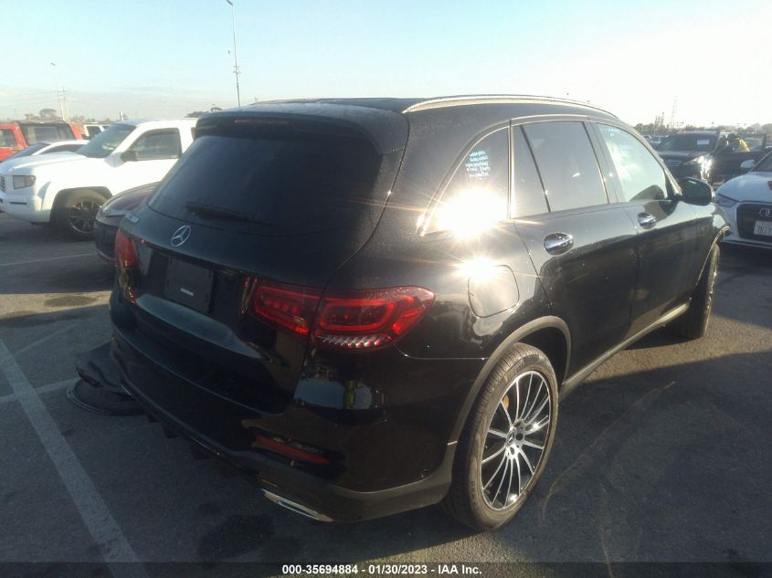 2021 MERCEDES-BENZ GLC GLC 300 VIN: W1N0G8DB7MF948722