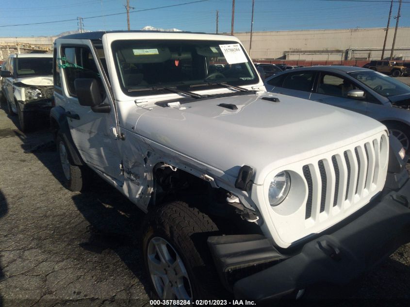 2021 JEEP WRANGLER SPORT S VIN: 1C4GJXAN8MW579966