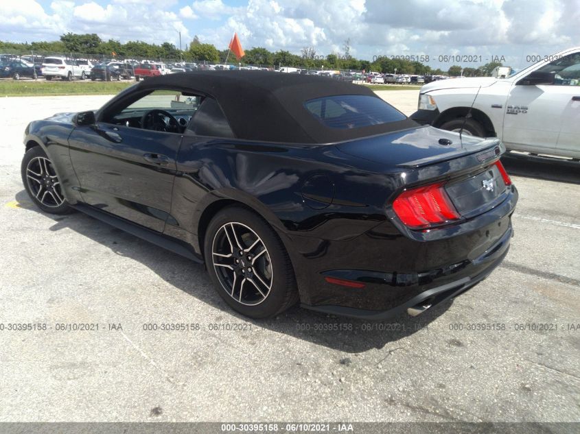 2020 FORD MUSTANG ECOBOOST VIN: 1FATP8UHXL5189888