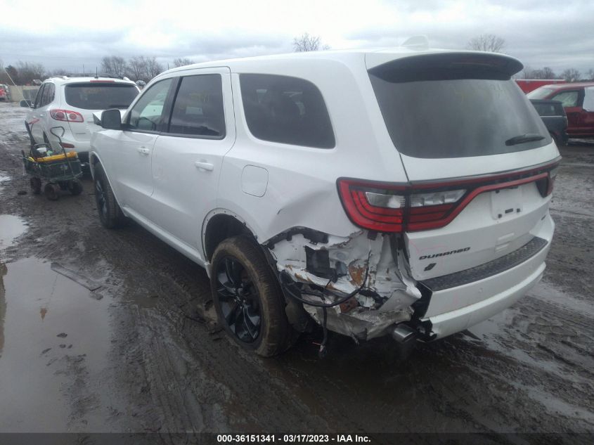 2022 DODGE DURANGO GT VIN: 1C4RDJDG1NC173881