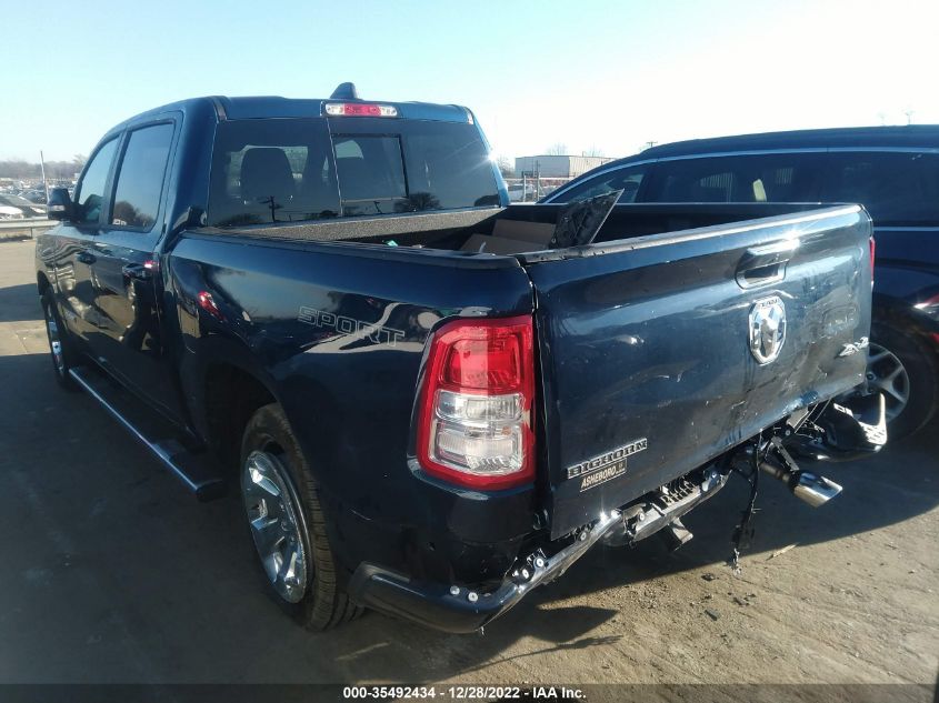 2022 RAM 1500 BIG HORN VIN: 1C6SRFFT6NN411665