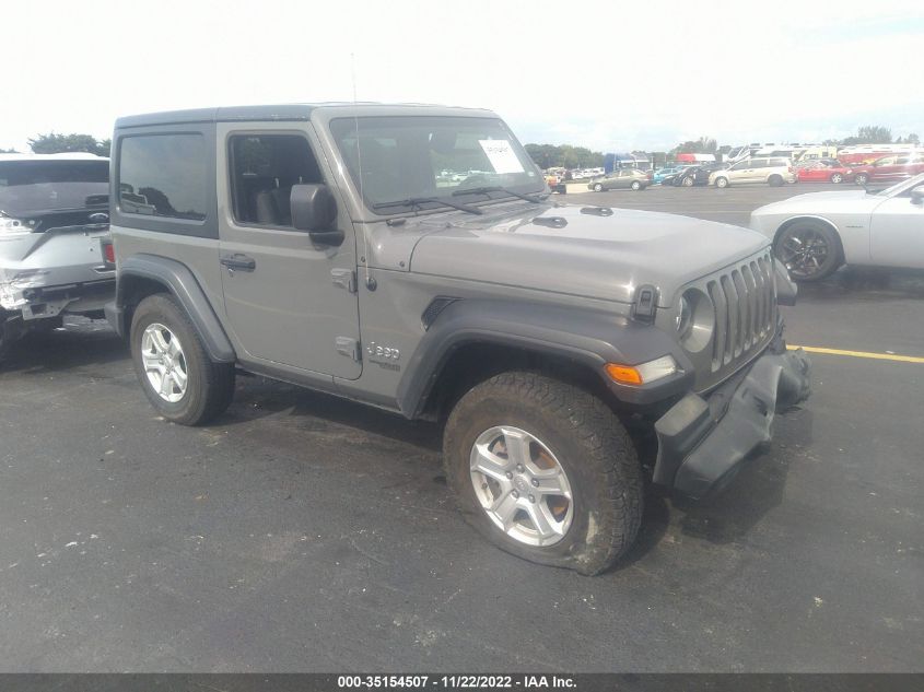 2020 JEEP WRANGLER SPORT S VIN: 1C4GJXAN4LW227949