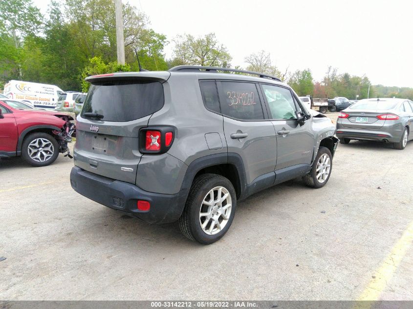 2020 JEEP RENEGADE LATITUDE VIN: ZACNJBBB8LPM04365