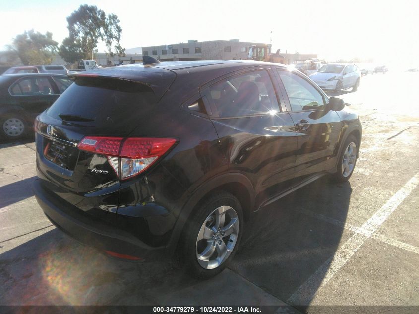 2022 HONDA HR-V LX VIN: 3CZRU6H33NM751122