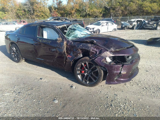 2021 DODGE CHARGER SCAT PACK VIN: 2C3CDXGJ0MH509309