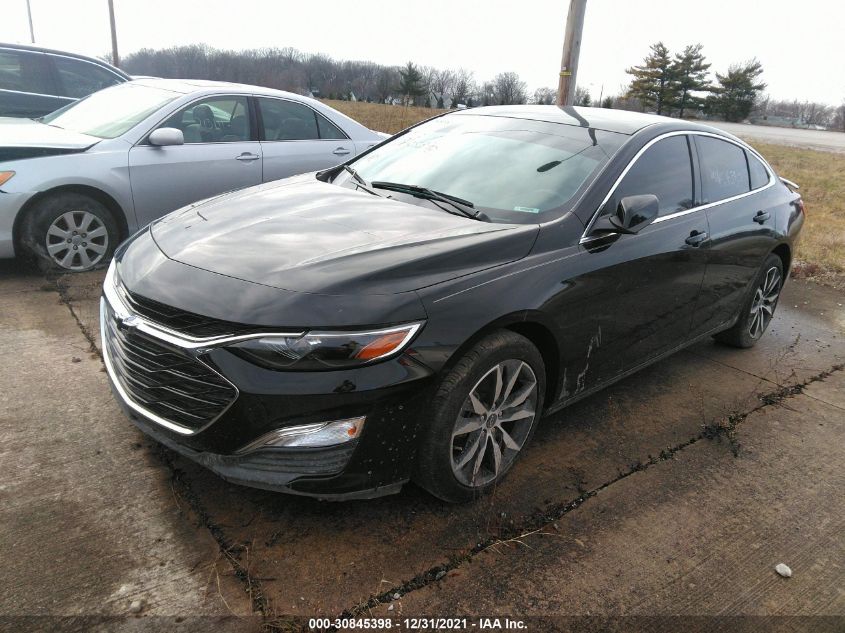 2021 CHEVROLET MALIBU RS VIN: 1G1ZG5ST4MF044568