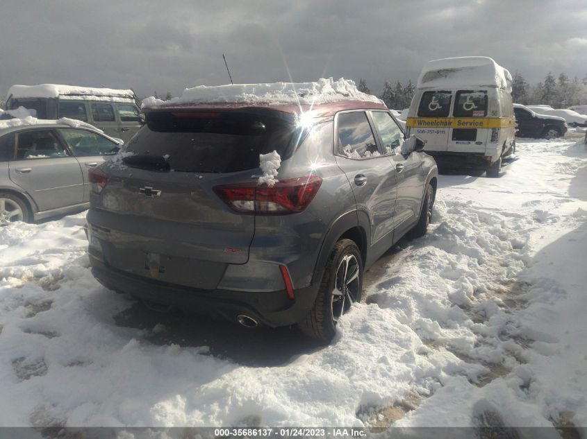 2021 CHEVROLET TRAILBLAZER RS VIN: KL79MUSL9MB110501