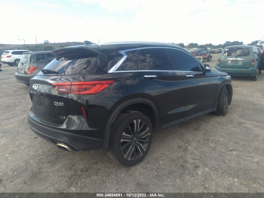 2021 INFINITI QX50 LUXE VIN: 3PCAJ5BA5MF105922