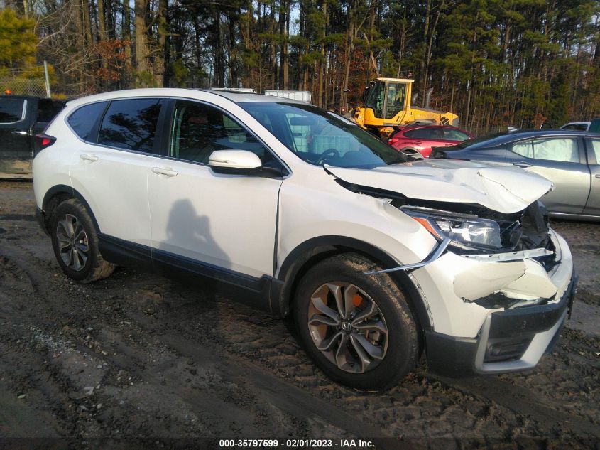 2022 HONDA CR-V EX VIN: 5J6RW1H54NL000384