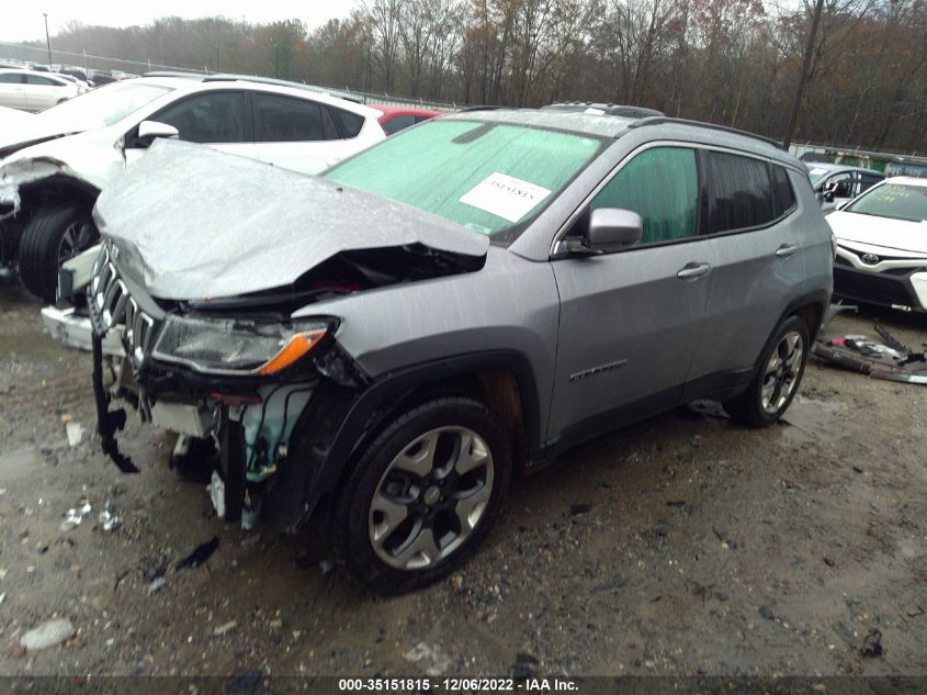 2020 JEEP COMPASS LIMITED VIN: 3C4NJCCB8LT125580
