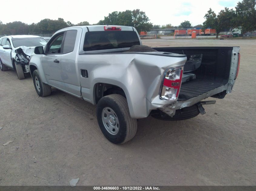 2020 CHEVROLET COLORADO 2WD WORK TRUCK VIN: 1GCHSBEA5L1208853