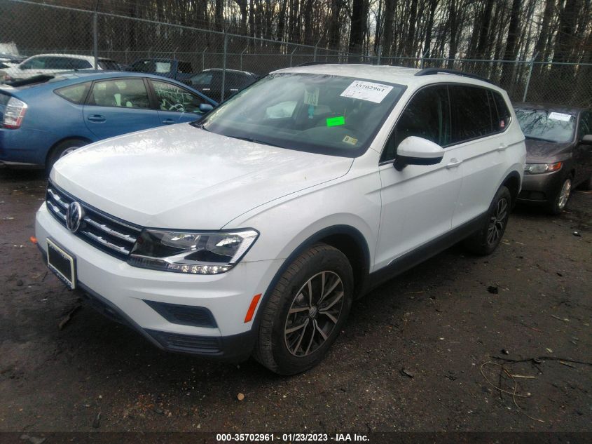 2021 VOLKSWAGEN TIGUAN SE/SE R-LINE BLACK/SEL VIN: 3VV2B7AX5MM153338