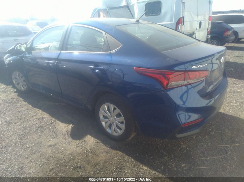 2021 HYUNDAI ACCENT SE VIN: 3KPC24A63ME135665