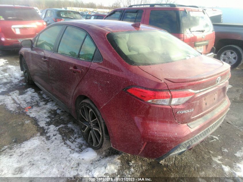 2022 TOYOTA COROLLA SE/SE NIGHTSHADE/APEX SE VIN: JTDS4MCE9NJ084185