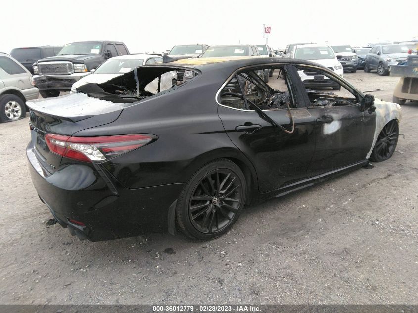 2022 TOYOTA CAMRY XSE VIN: 4T1K61AK2NU718156