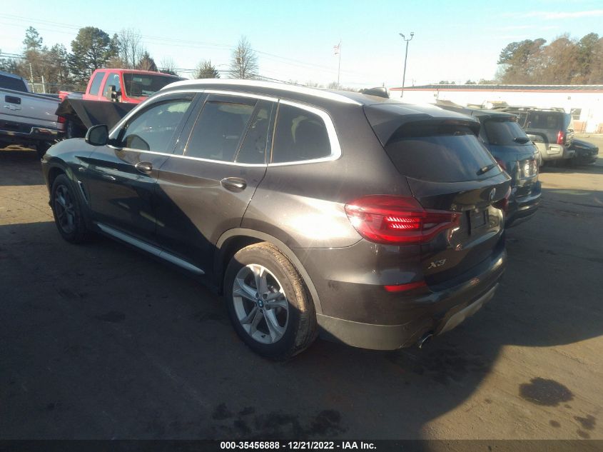 2020 BMW X3 SDRIVE30I VIN: 5UXTY3C03L9B59552