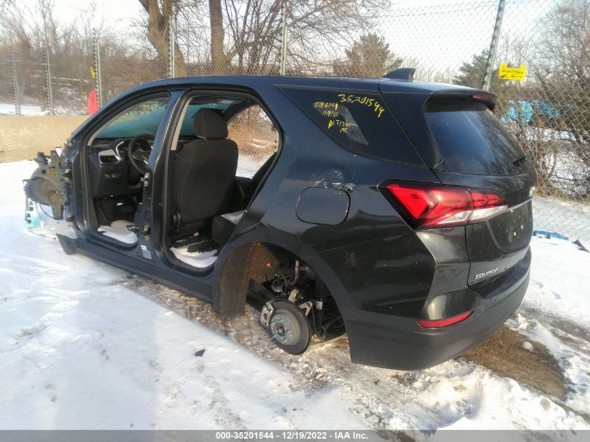 2022 CHEVROLET EQUINOX LS VIN: 2GNAXSEV2N6134918