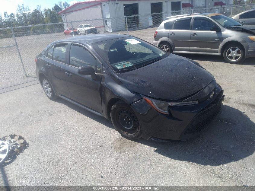 2022 TOYOTA COROLLA LE VIN: JTDEPMAE1NJ206769
