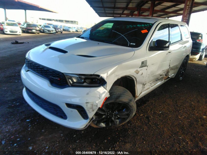 2021 DODGE DURANGO R/T VIN: 1C4SDJCT8MC815222