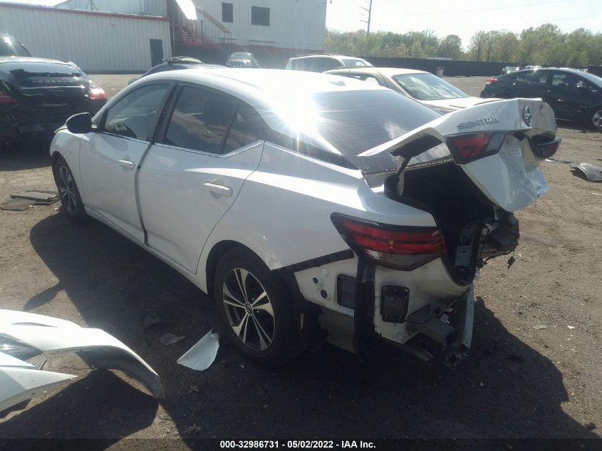 2020 NISSAN SENTRA SV VIN: 3N1AB8CV0LY309694