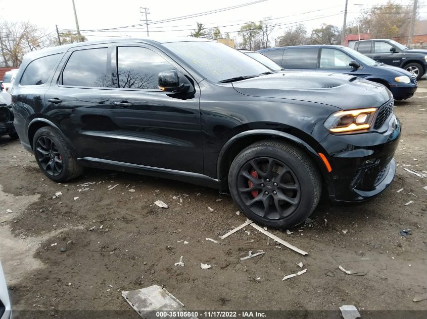 2022 DODGE DURANGO R/T PLUS VIN: 1C4SDJCT3NC189807