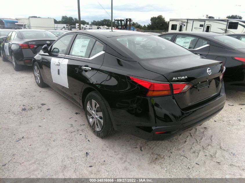 2022 NISSAN ALTIMA 2.5 S VIN: 1N4BL4BV5NN416707