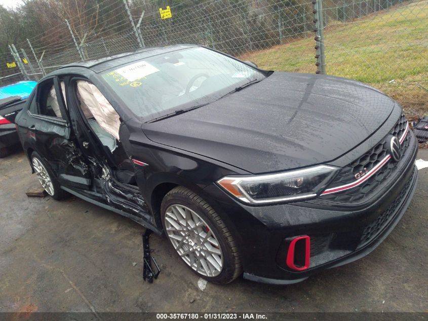 2022 VOLKSWAGEN JETTA GLI AUTOBAHN VIN: 3VW2T7BU3NM028384