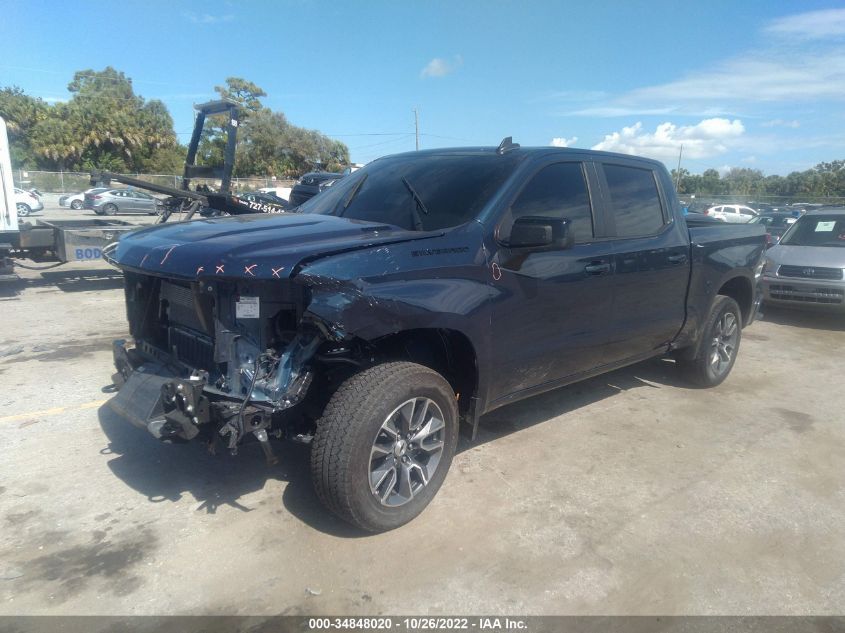 2021 CHEVROLET SILVERADO 1500 RST VIN: 3GCPWDET6MG234314
