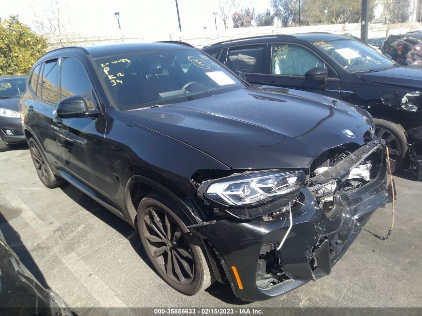 2022 BMW X3 SDRIVE30I VIN: 5UX43DP06N9J97957