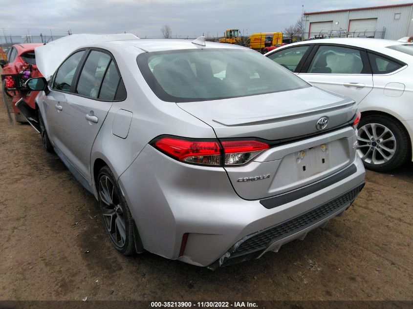 2022 TOYOTA COROLLA SE/SE NIGHTSHADE/APEX SE VIN: 5YFS4MCE9NP103863