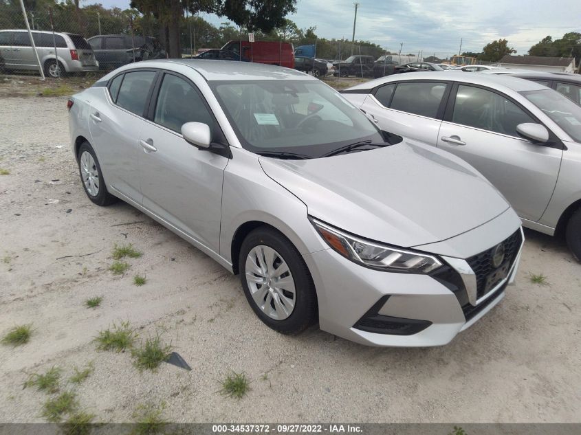 2022 NISSAN SENTRA S VIN: 3N1AB8BV5NY293092