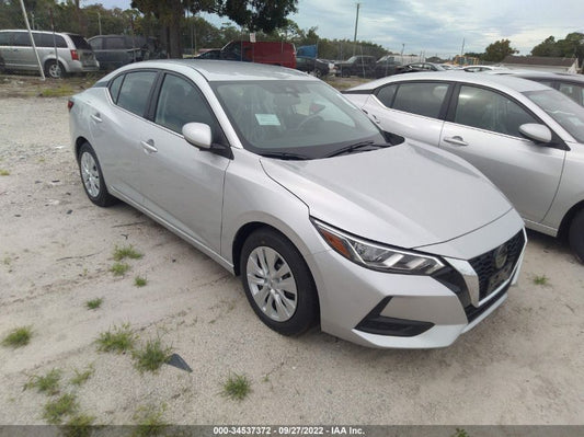 2022 NISSAN SENTRA S VIN: 3N1AB8BV5NY293092