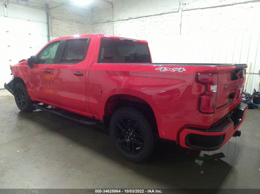 2021 CHEVROLET SILVERADO 1500 CUSTOM VIN: 1GCPYBEK0MZ443103