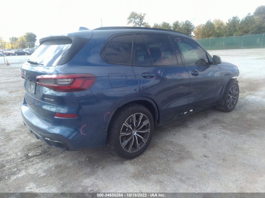 2021 BMW X5 XDRIVE40I VIN: 5UXCR6C01M9F03086