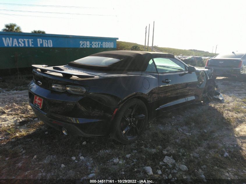 2020 CHEVROLET CAMARO 2SS VIN: 1G1FH3D73L0106449