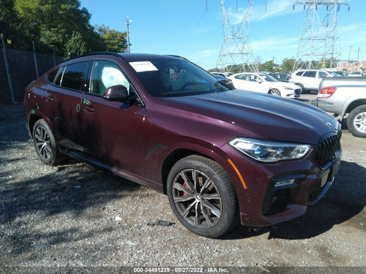 2021 BMW X6 M50I VIN: 5UXCY8C09M9F21821
