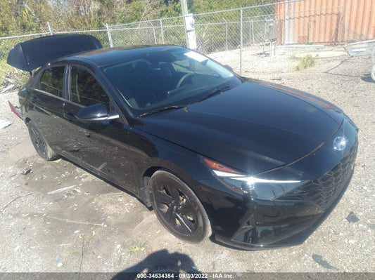 2022 HYUNDAI ELANTRA SEL VIN: 5NPLM4AG3NH054388