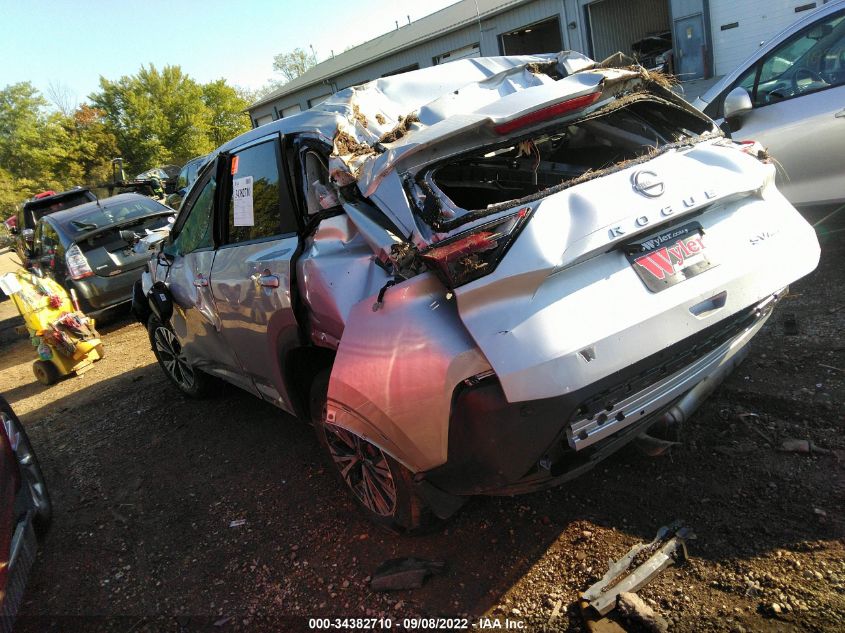 2022 NISSAN ROGUE SV VIN: 5N1BT3BB3NC713573